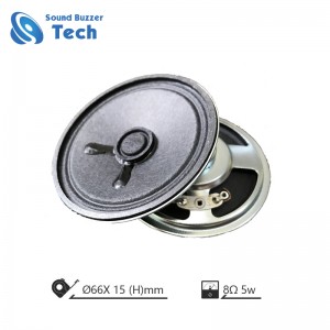 Best 70MM Raw speaker drivers 8 ohm 5w power for doorbell